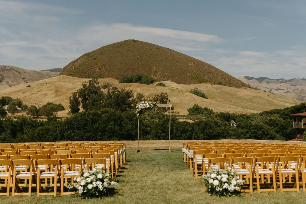 Flying Caballos Ranch Wedding ceremony