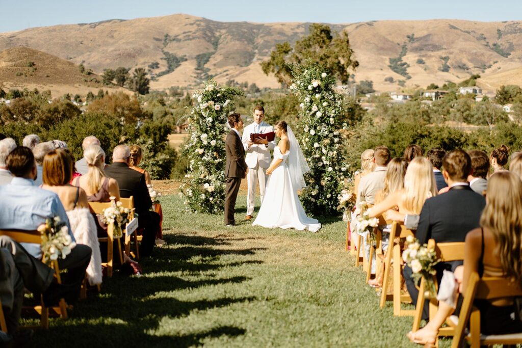 wedding designed by San Luis Obispo Wedding Planner