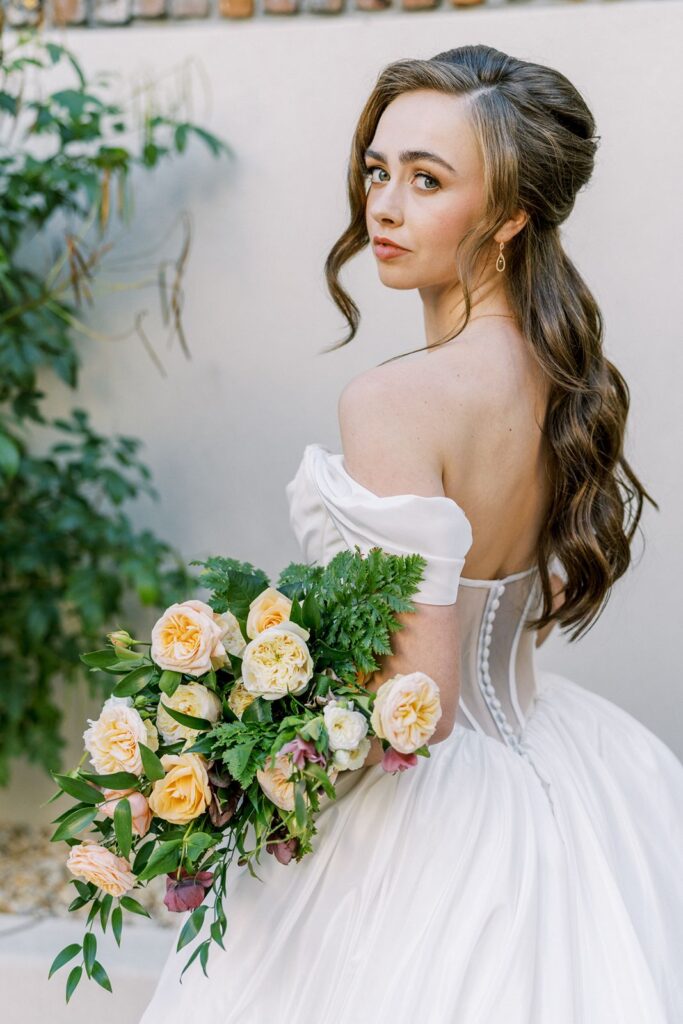 bridal portrait curated by San Luis Obispo Wedding Planner