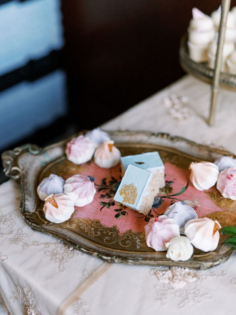 wedding dessert table