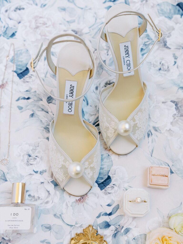 Jimmy Choo wedding shoes